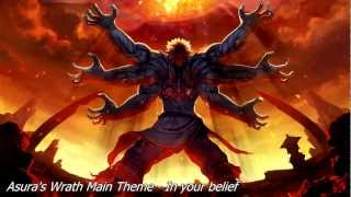 Asuras Wrath  Main Theme  In your belief [upl. by Anrev862]