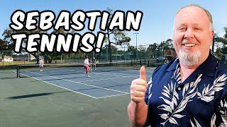 Sebastian Tennis Club Invites All Ages amp Skill Levels [upl. by Llednahc705]