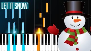 quotLet It Snowquot Piano Tutorial  Chords  How To Play  Cover [upl. by Vish321]