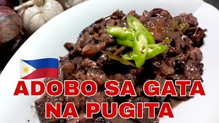 how to cook adobo SA gata na pugita  octopus recipe PH kitchen [upl. by Mohl]