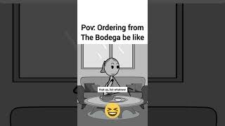 Ordering from Bodega animation funnyvideo gplus comedy [upl. by Lehcar567]