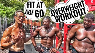 Fit Over 60 Workout  Overweight Workout Beginner Calisthenics centralparkjoe1290 StayCreative96 [upl. by Keriann345]