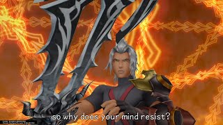 Terras Final Boss Fight Master Xehanort  Kingdom Hearts Birth By Sleep [upl. by Ydniahs]