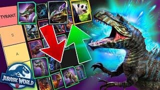 ❤️ TIER LIST 214 Los MEJORES HÍBRIDOS Jurassic World Alive [upl. by Claudius685]