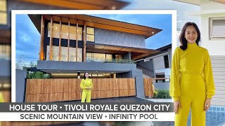 SOLD • House Tour 53 • Touring a Ultramodern House with Scenic Mountain View amp Infinity Pool [upl. by Kirima]