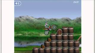 Flash Player Game  Bike Mania 1 [upl. by Toulon]