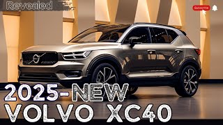 2025 First Look Volvo XC40 Hybrid  Get Ready for the Future Design and Aesthetics [upl. by Atiuqcir347]