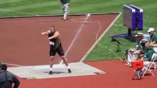 CHRISTIAN CANTWELL 2011 US NATIONALS 719 Shot Put [upl. by Ermine]