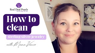 How to clean silver jewelry silvercleaning jewelrycleaning [upl. by Sset]