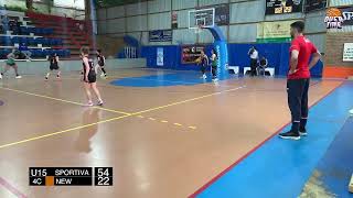 SPORTIVA ITALIANA VS NEW CUSADERS  LIBCENTRO DAMAS U15 2024 [upl. by Lecia]