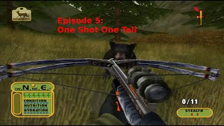 Lets Play  Cabelas Dangerous Hunts 2003 NO RED DOTS  Episode 5  One Shot One Tail [upl. by Akinorev]