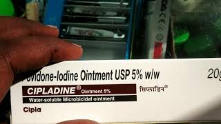 Cipladine ointment 5 povidone iodine ointment cipladine uses side effects cipladine ointment [upl. by Isidora]