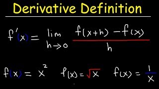 Definition of the Derivative [upl. by Vladimir391]