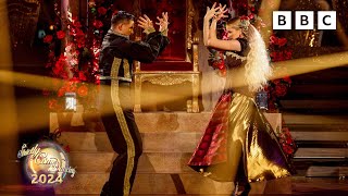 Tasha Ghouri and Aljaz Skorjanec Paso Doble to Torn by Nathan Lanier ✨ BBC Strictly 2024 [upl. by Enelehs430]