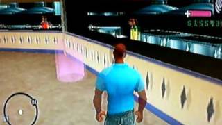 Grand Theft Auto Vice City Stories GTA VCS PSP  Cheatdevice  Burgershop [upl. by Eceinaj285]