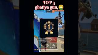 top 3 ghatiya gan 😡 Free Fire liveFree Fire videofree fireimpossible 🗿🍷 [upl. by Belicia]