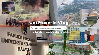 medschool uni movein vlog  UKM Cheras 🩺   snippets from orientation week [upl. by Abrahams]