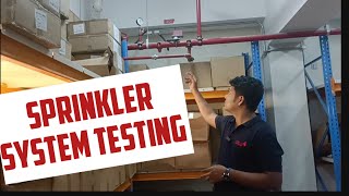 SPRINKLER SYSTEM TESTING  SPRINKLER LINE TEST  SPRINKLER TESTING  SPRINKLER MAINTENANCE [upl. by Dduj299]