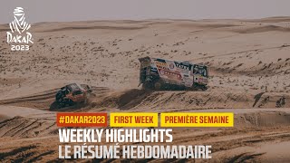 First week highlights  Dakar2023 [upl. by Suiraj857]