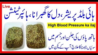 High Blood PressureHypertension TreatmentHigh Blood Pressure Ka Elaj [upl. by Irac]