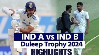 INDIA DULEEP TROPHY 2024  TEAM A VS TEAM B  DAY  2  MATCH HIGHLIGHT  🏏🏏 [upl. by Christoph]