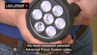 New X21R2 LED Lenser Rechargeable Super Power Torch Sealants and Tools Direct [upl. by Fendig]