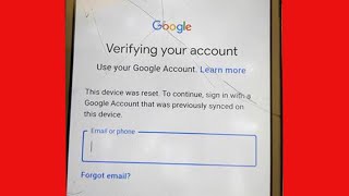 Verify your account with your google account bypass Verification all SAMSUNG phones 2020 [upl. by Norling]