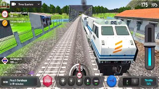 Indonesian Train Sim Game Android Gameplay Videos  Train Games to Play  New Train Wala Game 2024 [upl. by Aneris]