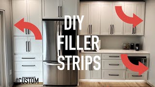 StepbyStep Guide to Cutting and Installing Cabinet Fillers [upl. by Yalhsa]