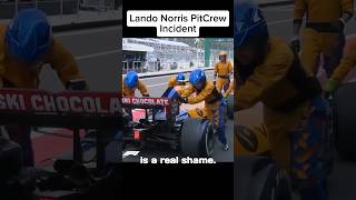 Lando Norris Pit Crew Incident f1 pitstop formula1 [upl. by Albert983]