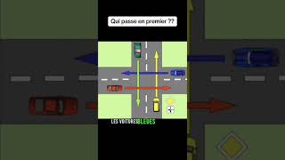 Code de la route Comment connais tu les règles de priorités [upl. by Brooke]