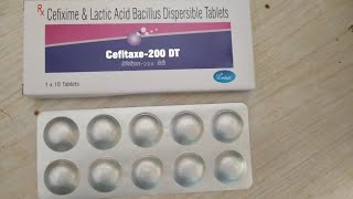 Cefitaxe 200 Mg Tablet  Lactic Acid Bacillus amp Cefixime Uses In Hindi [upl. by Kaspar]