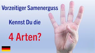 Vorzeitiger Samenerguss kennst Du die 4 Arten  Urologe Göttingen [upl. by Tully900]