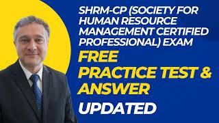 SHRM CP Society for Human Resource Management Certified Professional Exam Free Practice Questions [upl. by Luedtke960]