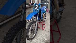 1986 Maico GM Star 250 Warm Up After Rebuild In Ireland Blue MStar M Star GP 8th January 2024 4 [upl. by Reitman]