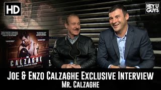 Joe Calzaghe amp Enzo Calzaghe  Mr Calzaghe Exclusive Interview [upl. by Nylorak]