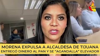 Expulsan a alcaldesa de Morena Entregó dinero al PAN y quotse tranzóquot un elevador [upl. by Hillari838]