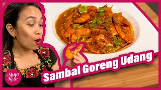 Het heerlike garnale van my buurman ontvang en dadelik Sambal Goreng Udang daarvan gemaak [upl. by Amathiste641]