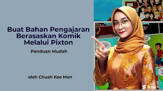 MEMBUAT BAHAN AJAR DENGAN MENGGUNAKAN PIXTON tutorial belajar merdekabelajar webinar [upl. by Bilak225]