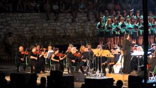 Carl Orff  Carmina Burana  O Fortuna  Corfu Old Fortress HD [upl. by Disharoon]