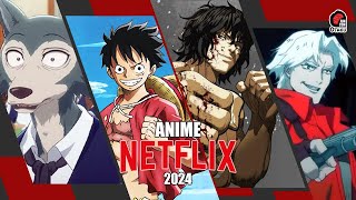 🤩 ESTRENOS de ANIME para NETFLIX 2024  Rincón Otaku [upl. by Goat]