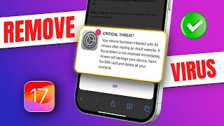 How to Remove Virus on iPhone  Get Rid of Virus on iOS [upl. by Basia]
