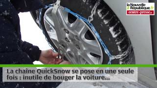 VIDEO Un Poitevin invente des chaînes à neige révolutionnaires [upl. by Butler]