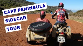 Cape Peninsula Tour by Sidecar  South Africa Travel Vlog [upl. by Koss]