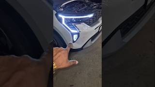 First time India Sonnet top model headlight installedtrending automobileviraltrend shortsvideo [upl. by Anairuy]