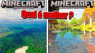 POR QUE VALE A PENA COMPRAR MINECRAFT JAVA E BEDROCK [upl. by Wistrup913]