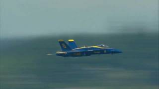 2011 Seafair  Blue Angels No5 Sneak Pass [upl. by Thetis]