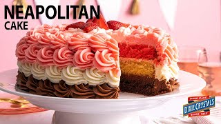 How to Make Neapolitan Cake [upl. by Zobe]