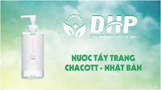 REVIEW nước tẩy trang CHACOTT CLEANSING WATER của NHẬT BẢN [upl. by Ahras78]