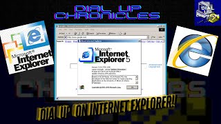 Dial Up Internet on Internet Explorer [upl. by Dinesh519]